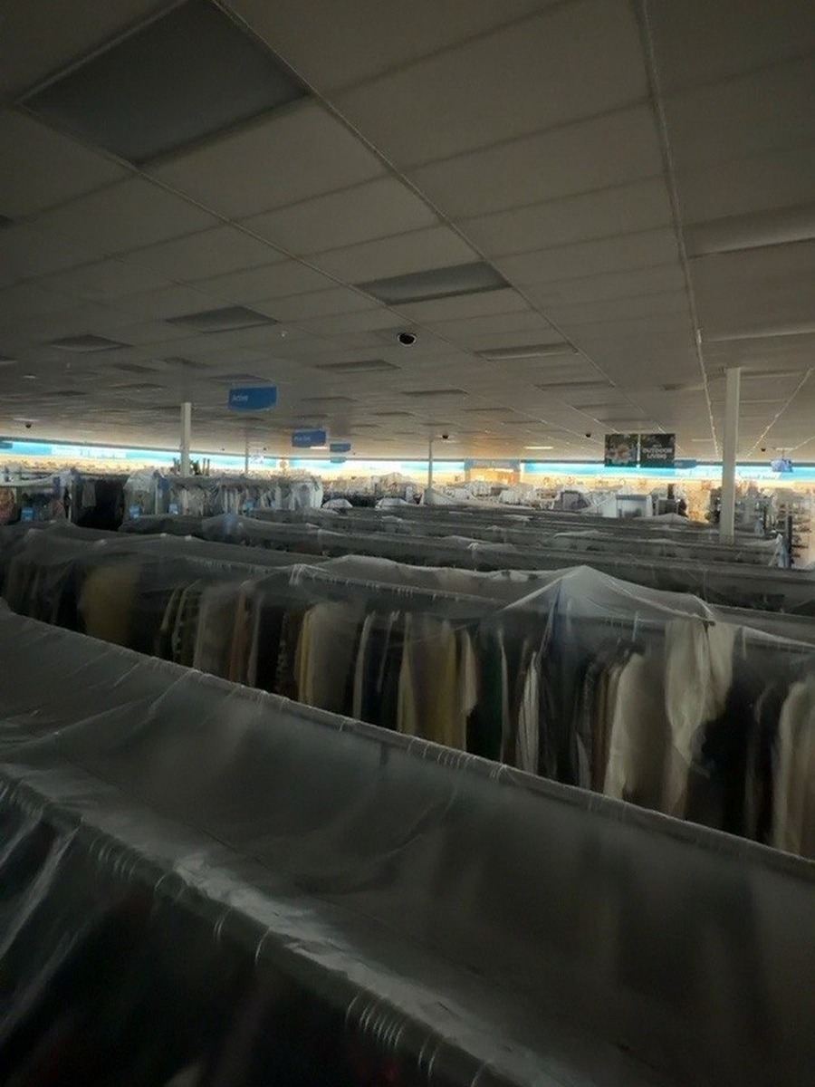 Ross Dress for Less LED retrofit — interior lighting installation